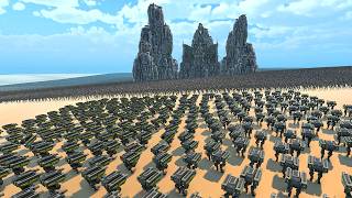 12 MILLION Toxic Zombies ATTACK T45 Shotgun & MORTAR Army Defending the dark CASTLE - UEBS 2 screenshot 1