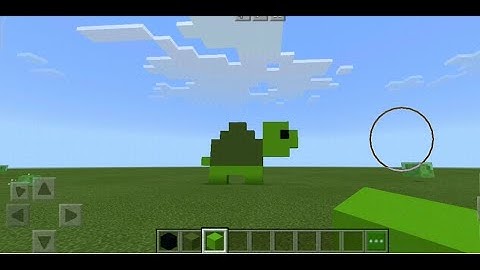 TURTLE - Minecraft Pixel Art