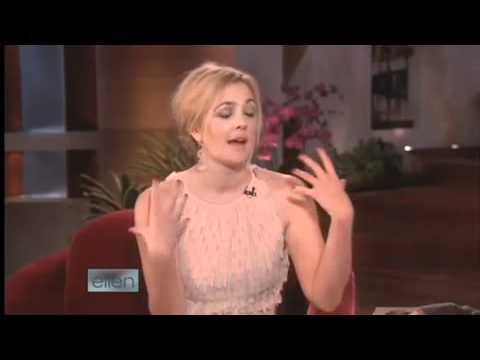 Video: Drew Barrymore talar till Ellen DeGeneres om farorna med att namnge dina barn efter smaktillsatser