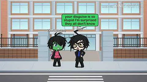 Genderswap invader Zim thing