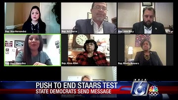 Texas Democrats call for Abbott to end STAAR testing