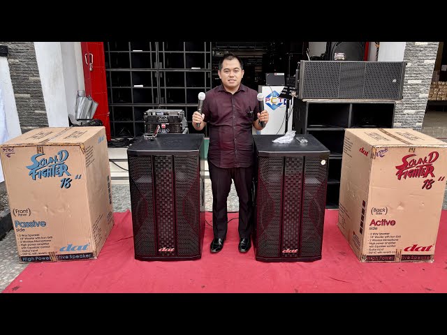 The latest 2025 JUMBO DAT 18INC F18 speaker is already 3-Way - YouTube