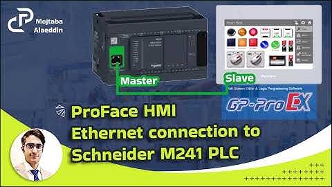 Proface HMI Ethernet Connection to Schneider Modicon M241 PLC | SoMachine | GP-Pro EX | GP-Viewer EX