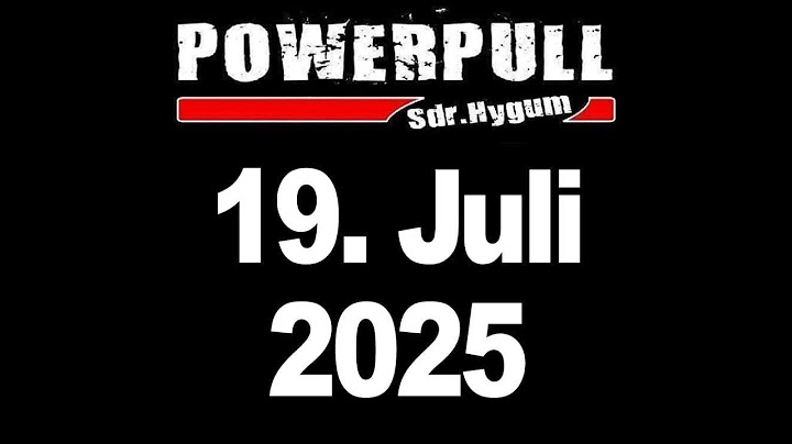 Tractor Pulling Sdr.Hygum 2025