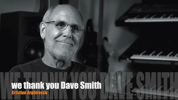Cristian Arghirescu - We Thank You Dave Smith! | Official Video
