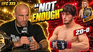 Volkanovski Responds to Age Talk, Calls for Gaethje Retirement Super Fight | UFC 333