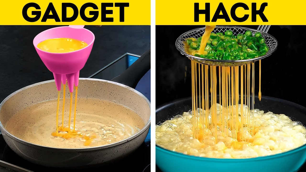 GADGETS VS. HACKS Kitchen Tricks And Cooking Tips That Will Save