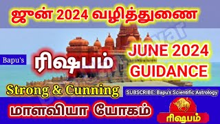 ரிஷபம் ஜூன் 2024 மாத வழிகாட்டு - Rishabam June 2024 Guidance - Bapu’s