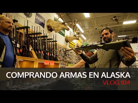 Comprando armas en Alaska. Vlog #104 (SUB ENG)