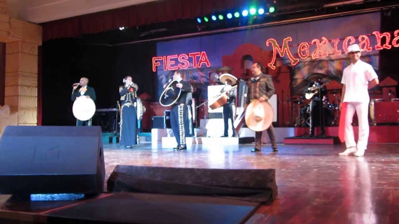 Mexico te llevo en el corazon. Show Mexicano en el Teatro del Hotel BARCELÓ MAYA, Puerto Aventuras, - YouTube