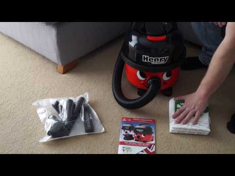 Numatic Henry Cordless HVB 160 Unboxing & Review