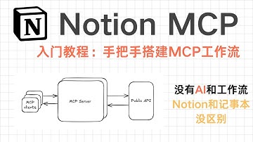 Notion MCP新手入门: 让你的Notion不再只是一个记事本 | 从0开始搭建第一个Notion MCP工作流
