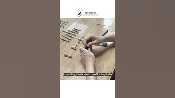 How to assemble the telescopic pin modular system cylinder - Knob cylinder Part 1