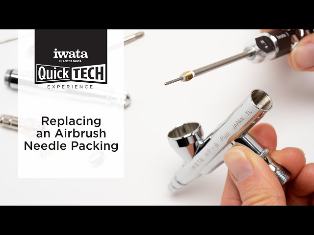 Needle Packing Nut & Valve Screw Replacement Repair Tool Airbrush  Accessories Cq