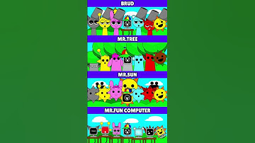 Incredibox Sprunki Brud VS Mr.Tree VS Mr.Sun VS Mr.Fun Computer *MIX VERSION*