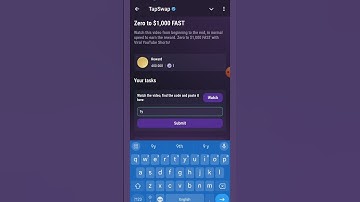 Zero to $1,000 FAST | Tapswap Code | Zero to $1,000 FAST with Viral YouTube Shorts |