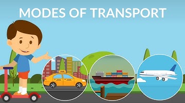 Mode of transport for kids || types of transportation || Transportation video for kids