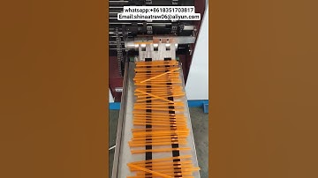Cheap and easy to use plastic straw bending machine