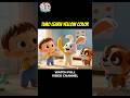 🟡 Learn Yellow Color for Kids | Fun Toddler Learning Video | Preschool Cartoon