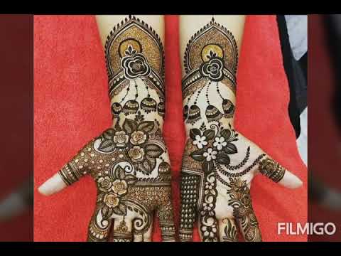 100+ Latest flowers Mehndi designs 2020