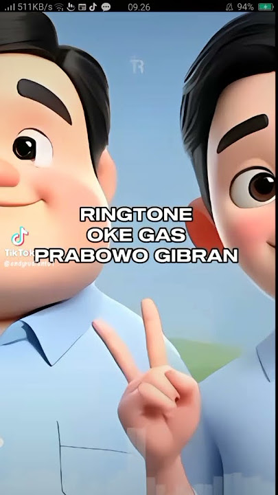 ringtone oke gas #kemenangan #prabowo #prabowopresiden2024 #okegas #prabowogibran