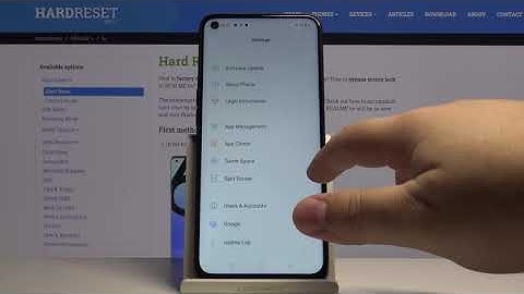 How to Reset System Settings on REALME 6S – Retore Operating System Defaults