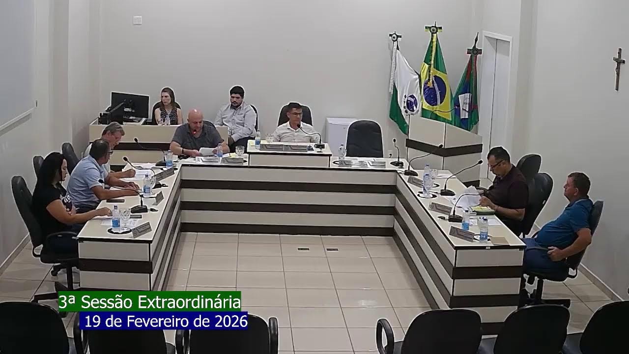 3ª Sessão Extraordinária