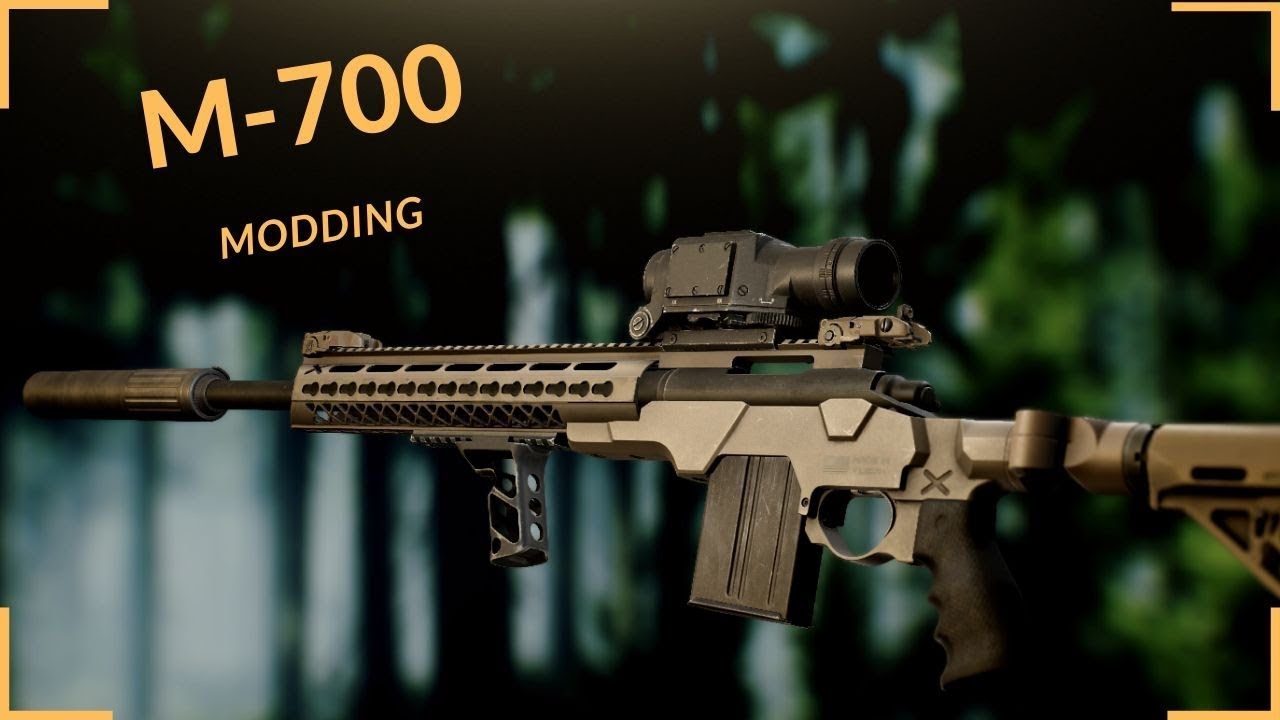 m700 sniper, Remington m700 modding, m700, modding, 0.12, Escape From T...