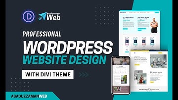 Divi Expert | Divi WordPress Website Design | AsaduzzamanWeb