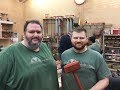 Making a mallet at the Kings FIne Woodworking shop Making a mallet at the Kings FIne Woodworking shop