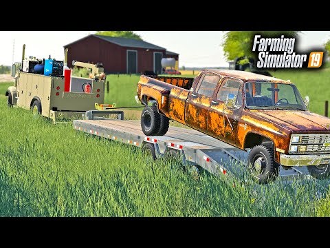 craigslist-find!-buying-a-rusty-chevy-k30-truck-(doesn't-run)-|-farming-simulator-2019