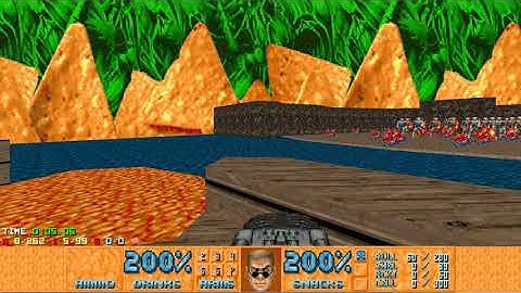 Doom 2, Junkfood 2, Map 02 Plundering the Pirates