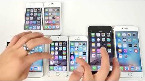 iOS 9 VS iOS 8 Speed Test on iPhone