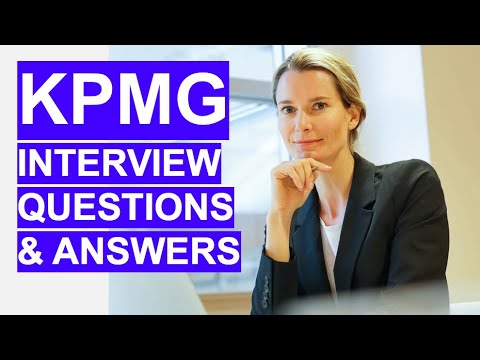 Vidéo: KPMG embauche-t-il des étudiants internationaux ?