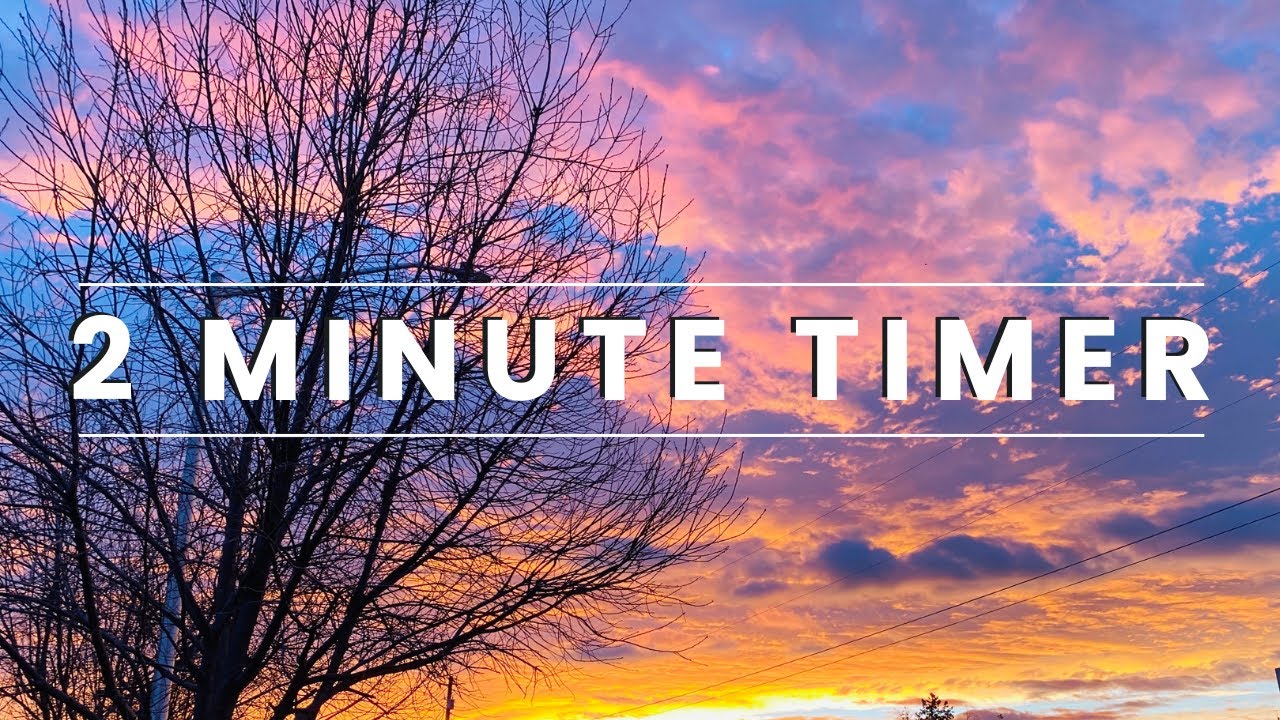 2 Minute Countdown Timer No Sound YouTube
