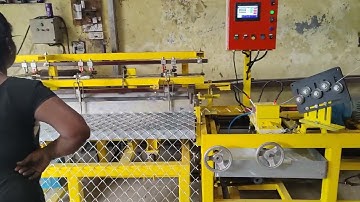 Semi automatic chainlink fence machine with user friendly induction motor.9444305050