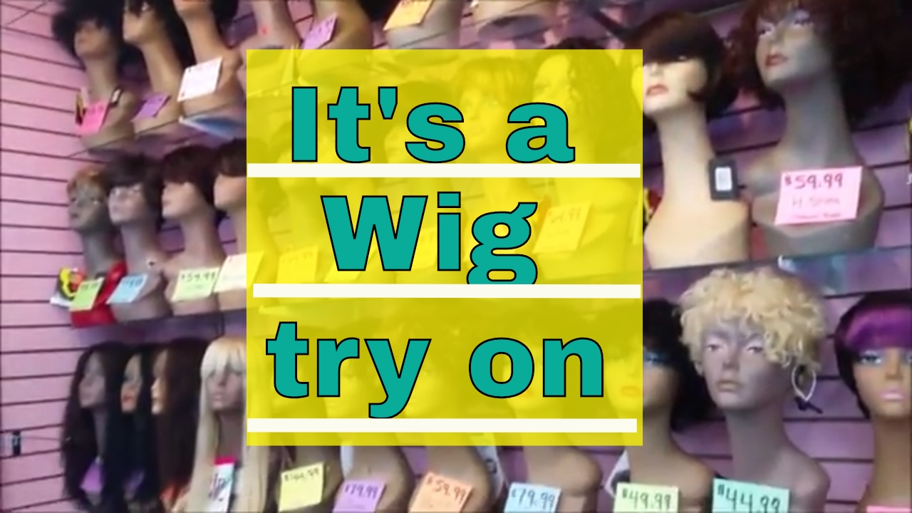 Come with me to the Wig store - YouTube