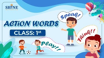 Action Words- Verbs | Action words English Class 1 #actionwords #englishgrammar