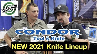 SHOT SHOW 2021  NEW Condor Tool & Knife Lineup