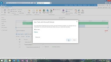 How to sync your team tasks to Outlook in SharePoint 2013
