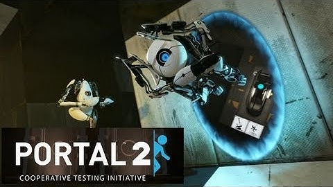 Portal 2 Father/Son Co-op Playthrough Part 1
