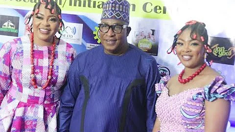 Shola Kosoko, Bidemi Kosoko Snaps With Oga Bello As He Sit Beside His Best Friend Jide Kosoko