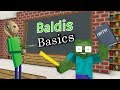 Monster School : BALDI'S BASICS CHALLENGE - Minecraft Animation