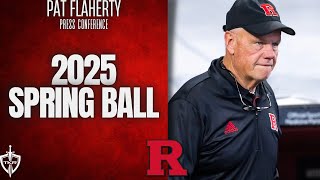 Pat Flaherty Talks Spring Ball, Movement Along Offensive Line - Rutgers Scarlet Knights Football