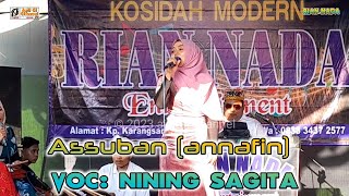 ASSUBAN (anafin) Qasidah modern rian nada entertainment, live perform susupan