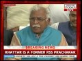 Ma**har Khattar addresses media after