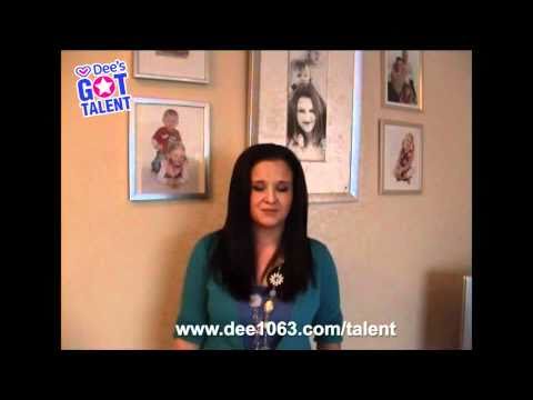 Anna Crump Auditions For Dee's Got Talent 2010