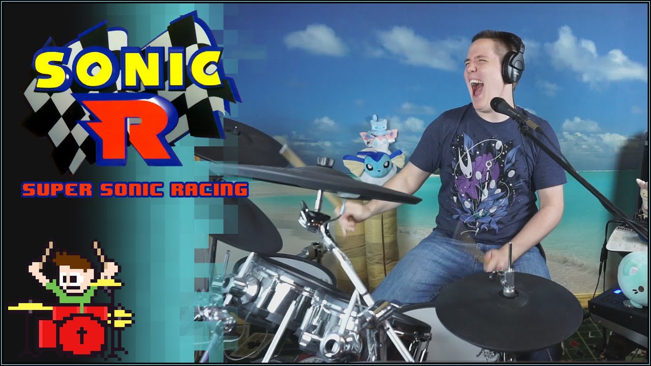 SUPER SONIC RACING ON DRUMS!