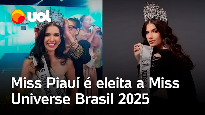 Miss Universe Brasil 2025: Piauí vence e leva a coroa ao estado pela 2ª vez; conheça a vencedora