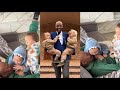 Moshe Ndiki Shares A Beautiful Moment With His Twins 